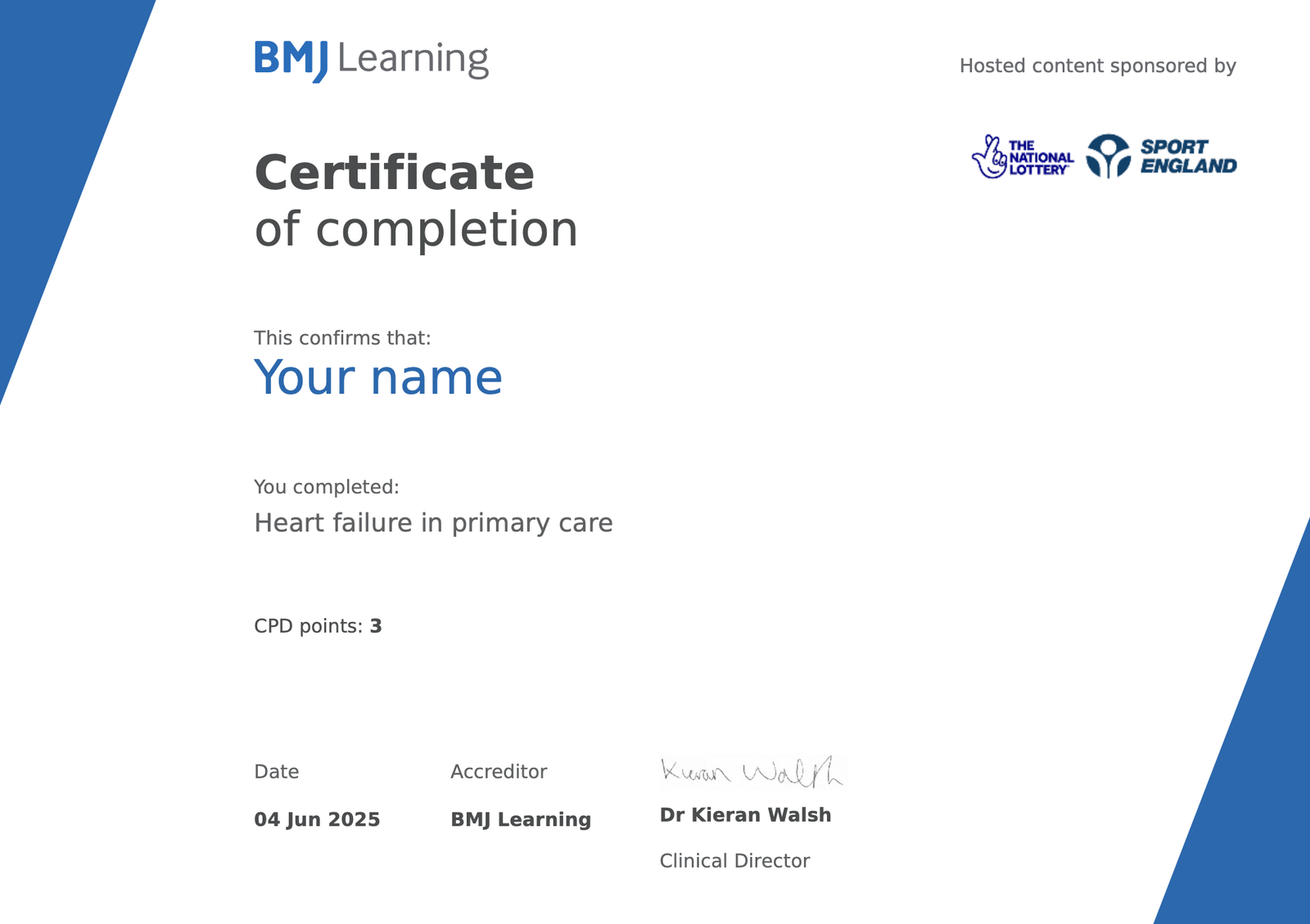 harnessing data certificate